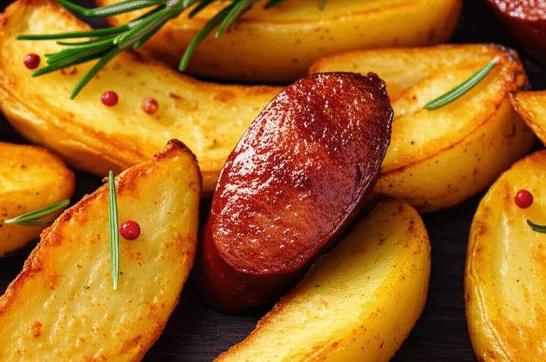 Linguiça com Batata na Airfryer: Receita Fácil e Deliciosa