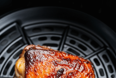 Sobrecoxa Assada na Airfryer: Suculenta e Crocante