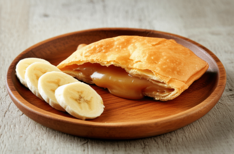 Pastel de Doce de Leite com Banana: Uma Delícia Crocante
