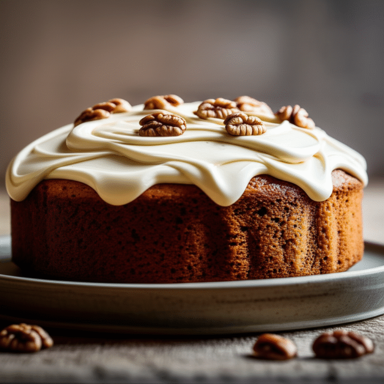 Bolo de Cenoura de Liquidificador Fofinho
