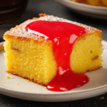 Bolo de Fubá com Goiabada Cremoso