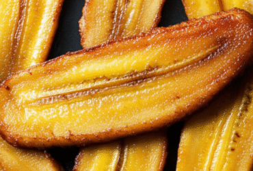 Banana Frita Crocante e Deliciosa