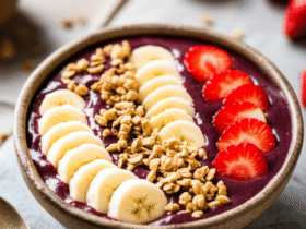 Açaí na Tigela Cremoso e Energético