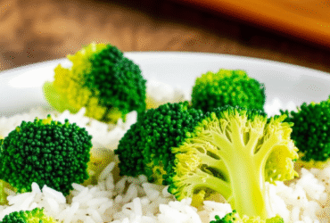 Arroz com Brócolis Simples e Nutritivo