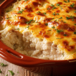 Arroz de Forno com Frango Cremoso