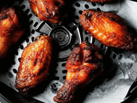 Asinhas de Frango Crocantes na Airfryer
