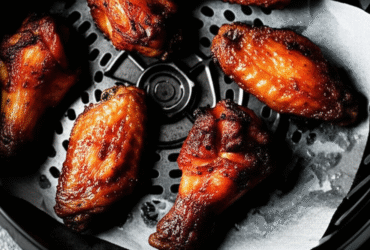 Asinhas de Frango Crocantes na Airfryer