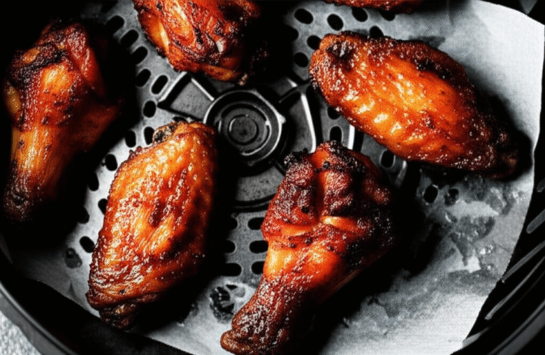 Asinhas de Frango Crocantes na Airfryer