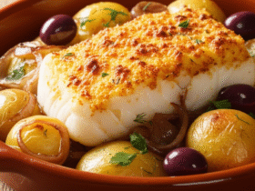 Bacalhau com Broa no Forno: Receita Tradicional Portuguesa