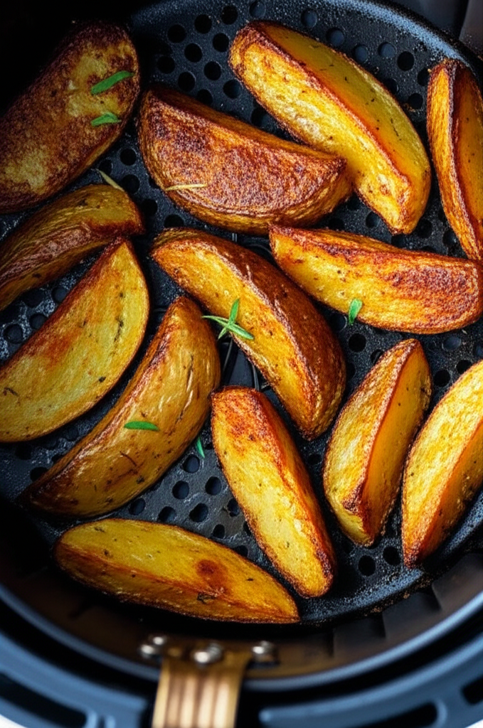 Batatas Rústicas Crocantes na Airfryer: Receita Fácil e Deliciosa