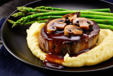 Bife ao Molho Madeira Clássico
