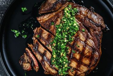 Bife de Chorizo com Chimichurri na Airfryer: Sabor Argentino Prático