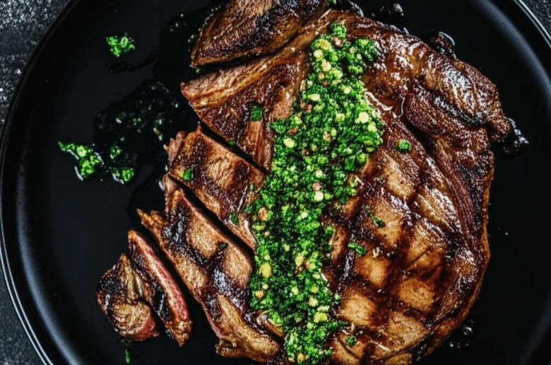 Bife de Chorizo com Chimichurri na Airfryer: Sabor Argentino Prático