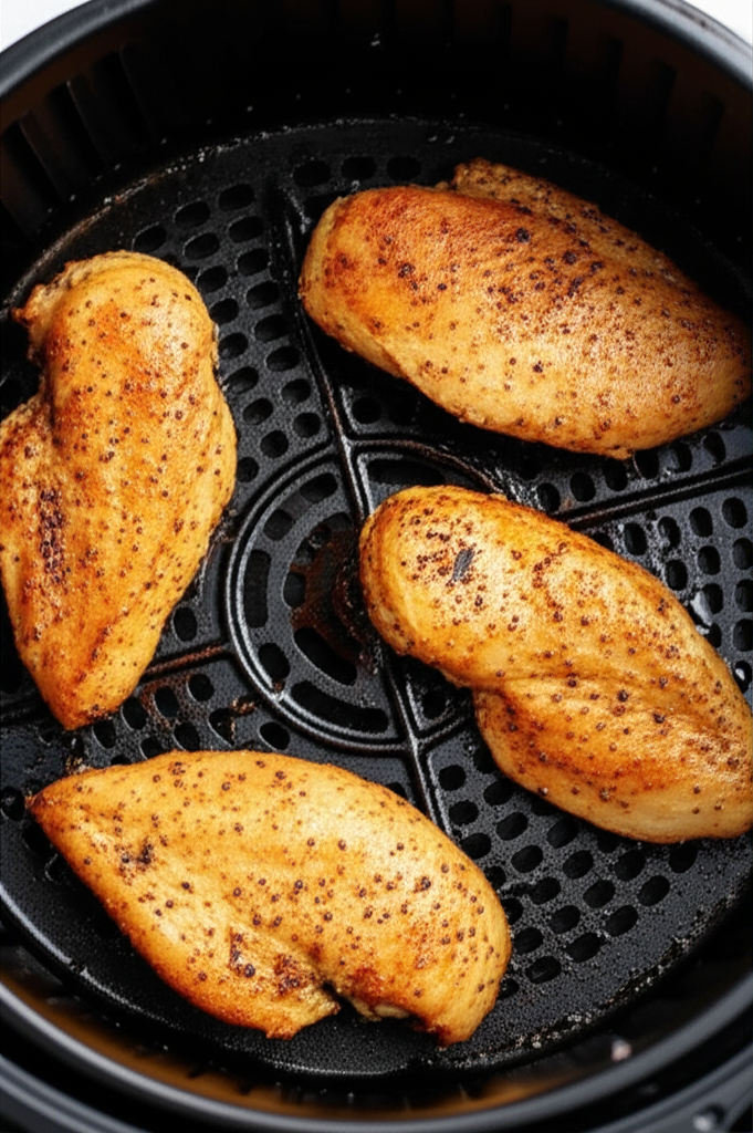 Bifes de Peito de Frango Suculentos na Airfryer