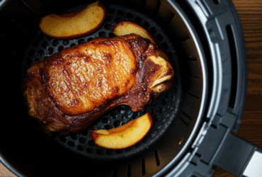 Bisteca de Porco com Maçãs na Airfryer: Uma Delícia Saudável e Rápida