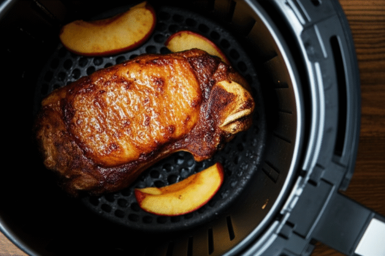 Bisteca de Porco com Maçãs na Airfryer: Uma Delícia Saudável e Rápida
