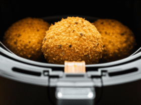 Bolinho de Mandioca com Frango na Airfryer