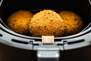 Bolinho de Mandioca com Frango na Airfryer