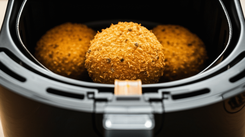 Bolinho de Mandioca com Frango na Airfryer