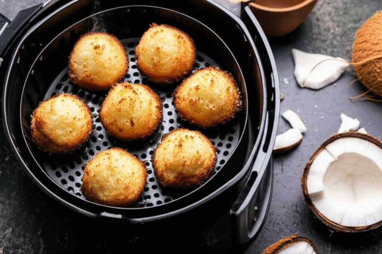 Bolinhos de Coco na Airfryer: Delícia Tropical em Minutos