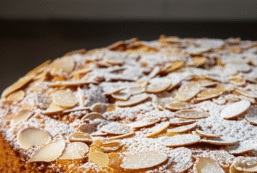 Delicioso Bolo de Amêndoas Caseiro