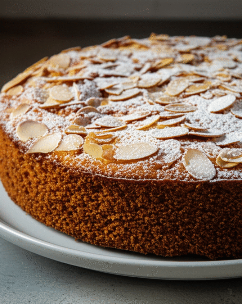 Delicioso Bolo de Amêndoas Caseiro