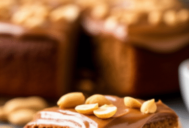 Delicioso Bolo de Amendoim Caseiro