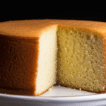 Bolo de Baunilha Fofinho