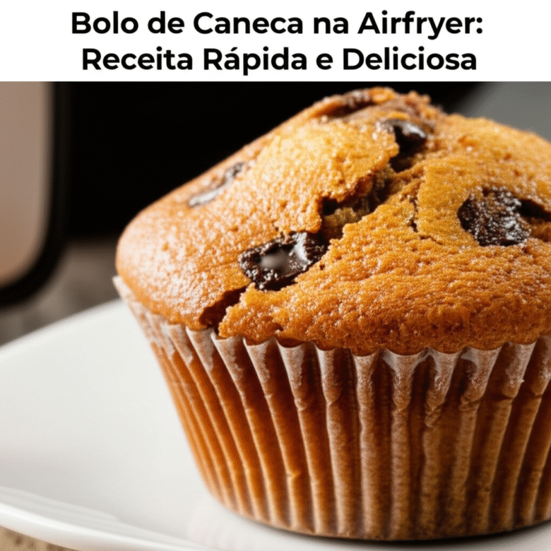 Bolo de Caneca na Airfryer: Receita Rápida e Deliciosa