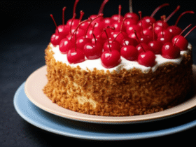 Delicioso Bolo de Cereja Caseiro