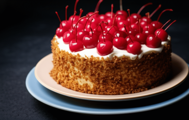 Delicioso Bolo de Cereja Caseiro