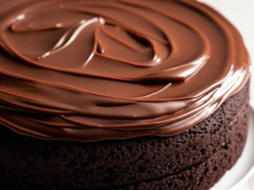 Bolo de Chocolate com Brigadeiro Cremoso