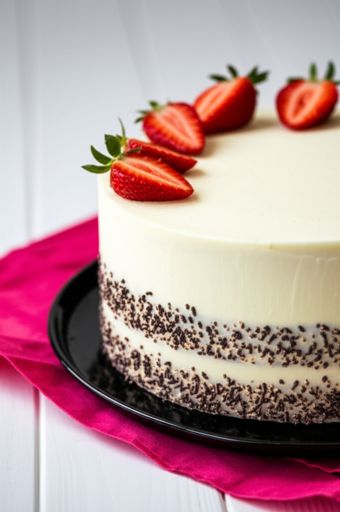 Bolo de Festa Simples e Delicioso