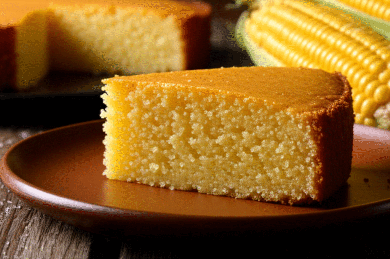 Delicioso Bolo de Fubá Caseiro