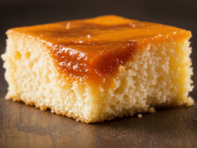 Bolo de Fubá com Goiabada Cremoso