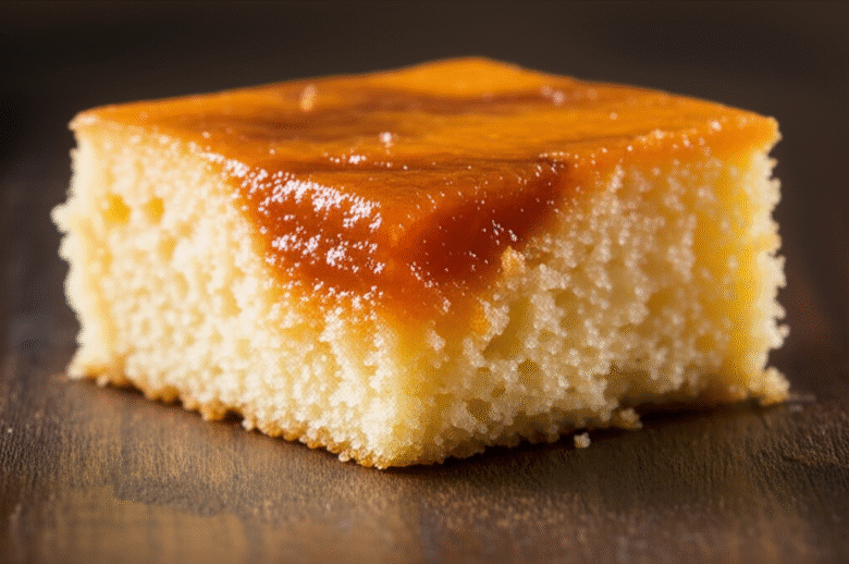 Bolo de Fubá com Goiabada Cremoso
