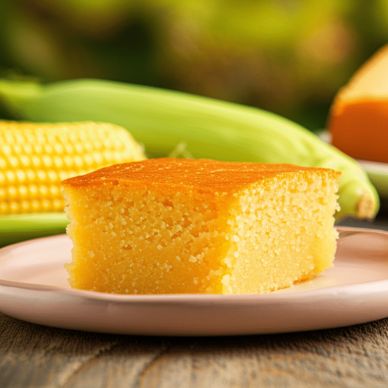 Bolo de Milho Cremoso Zero Açúcar e Lactose