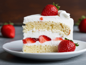 Bolo de Morango com Chantilly Cremoso