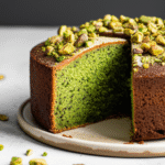 Bolo de Pistache Delicioso e Sofisticado