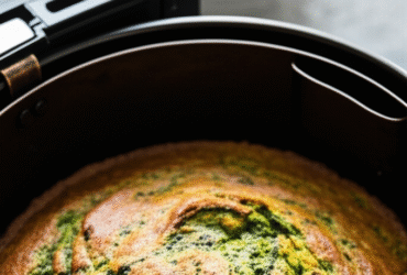Bolo de Rúcula na Airfryer: Uma Receita Surpreendente e Saudável