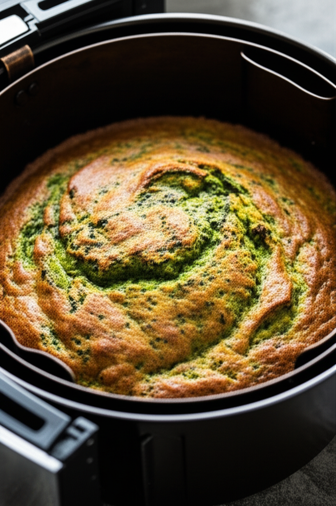 Bolo de Rúcula na Airfryer: Uma Receita Surpreendente e Saudável