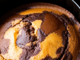 Bolo Mármore Delicioso na Airfryer