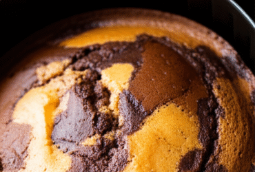 Bolo Mármore Delicioso na Airfryer