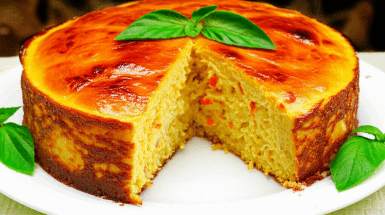 Bolo Salgado de Frango Cremoso
