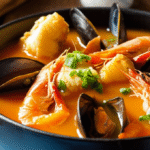 Bouillabaisse Francesa: Uma Sopa de Peixe Rica em História e Sabor