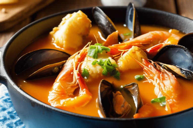Bouillabaisse Francesa: Uma Sopa de Peixe Rica em História e Sabor