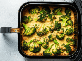 Brócolis Gratinado com Queijo na Airfryer: Receita Fácil e Deliciosa
