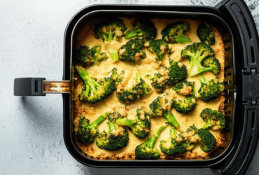 Brócolis Gratinado com Queijo na Airfryer: Receita Fácil e Deliciosa