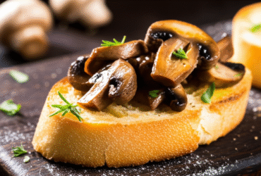 Bruschettas de Cogumelos na Airfryer: Receita Rápida e Saborosa
