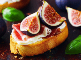 Bruschettas de Figo com Presunto de Parma na Airfryer: Uma Delícia Italiana
